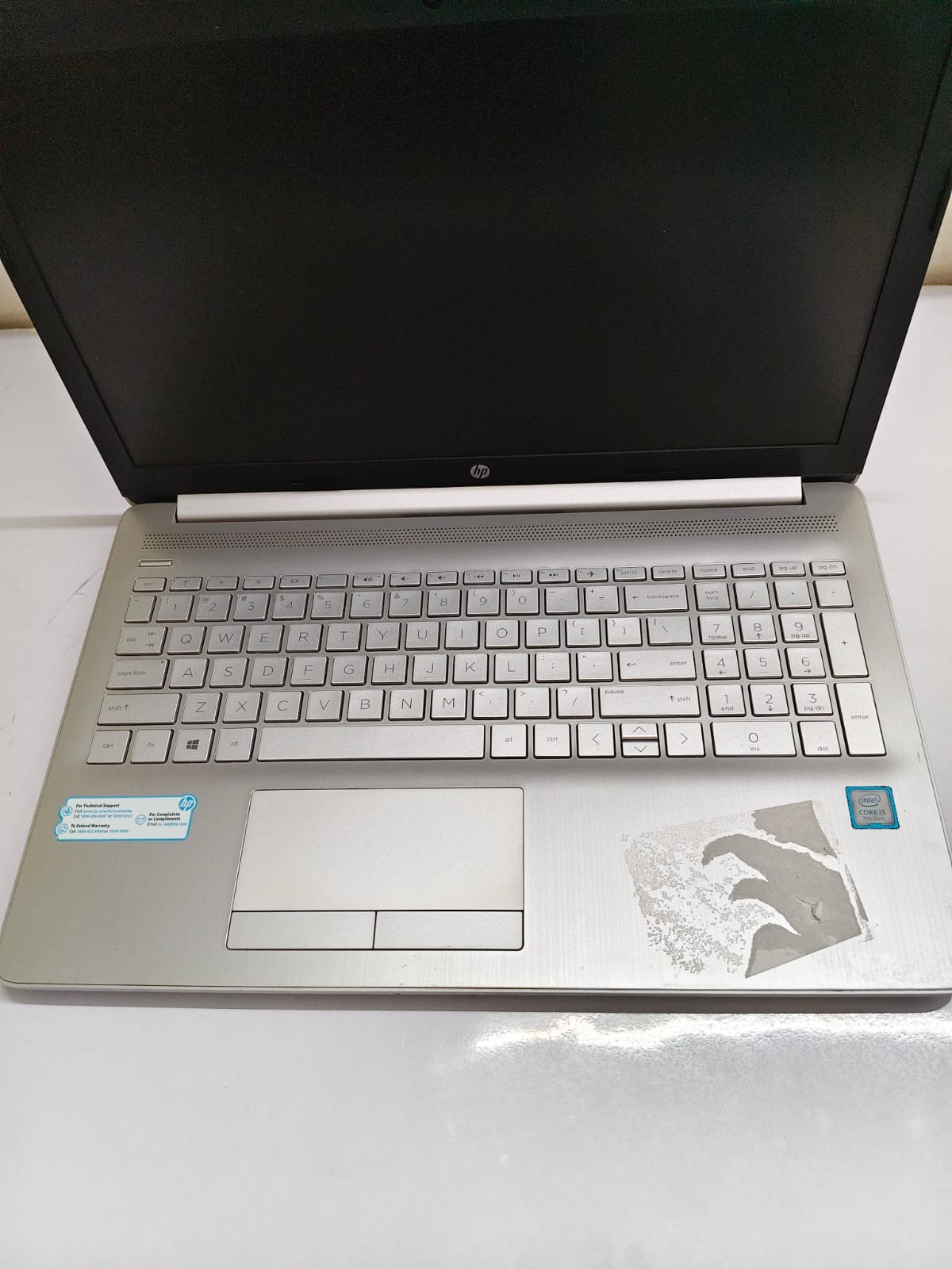 HP 15-da0xxx i3 7th Gen 4GB RAM 256GB SSD photo 3