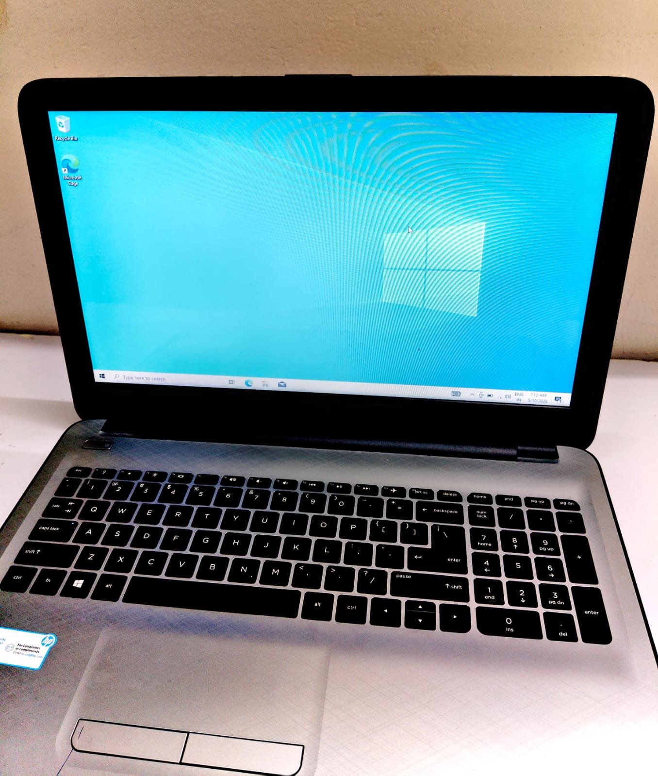 HP 15 Series AMD Laptop 4GB RAM 128GB SSD photo 4
